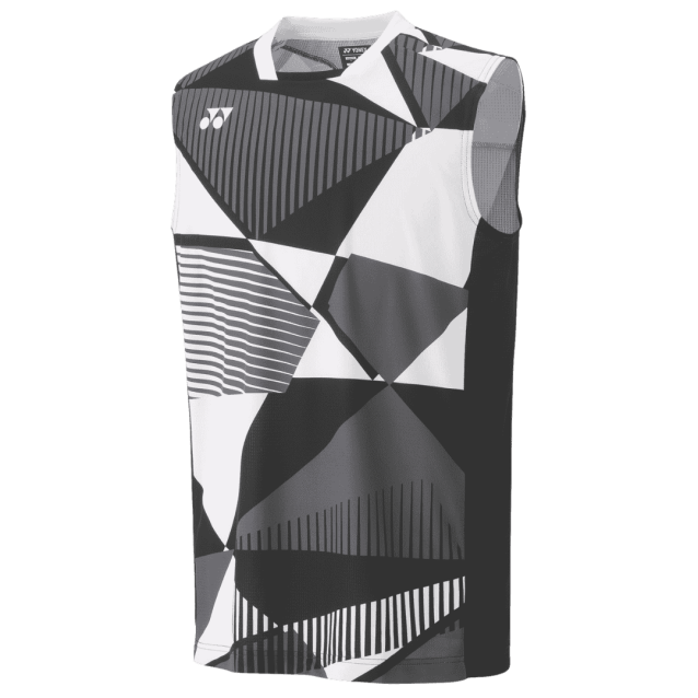 ヘヨン HYEON tuno tops ツノトップス white×black Men's badminton Tank Top - Yonex - 10636EX