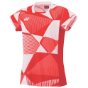 T-Shirt de badminton pour femme - Yonex - 20850EX Rouge