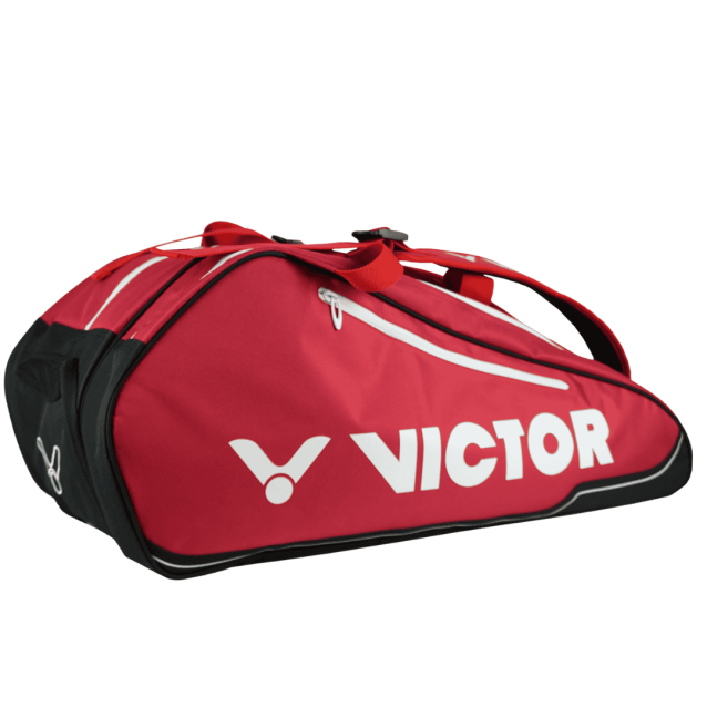Sac Isotherme Double VICTOR Pour Raquettes De Tennis, Squash, Badminton - 75x25x32cm, Compartiments Multiples, Bretelles Rembourrées