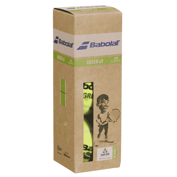 Tennis Balls - Green - 3...