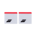 Wristband - Logo Wristband White/Red - Babolat