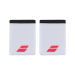 Wristband - Logo Jumbo Wristband White/Red - Babolat