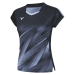 Women's badminton T-shirt - T-61009 C Black - Victor