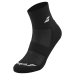 Unisex Sport Socks - Quarter 3 Pairs Pack Black - Babolat